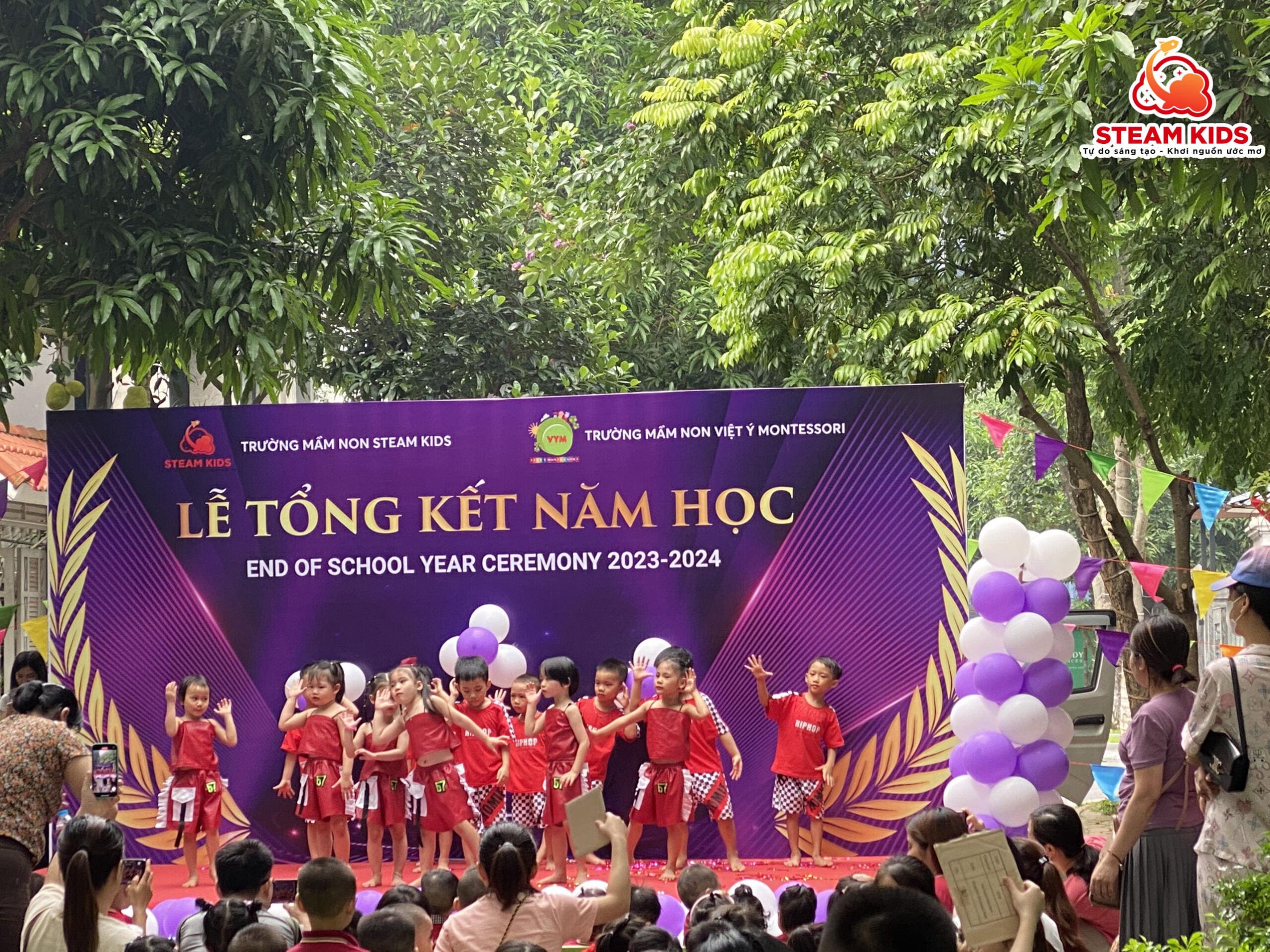 STEAMKIDS - END OF SCHOOL YEAR CEREMONY 2023-2024 STEAMKIDS - END OF SCHOOL YEAR CEREMONY 2023-2024 - Trường Mầm Non STEAM KIDS