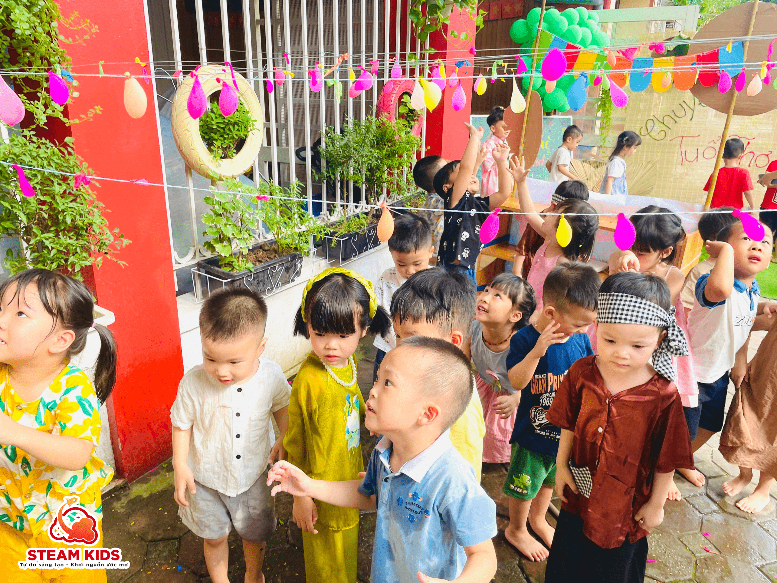 TRẠI HÈ STEAM KIDS 2024 - Trường Mầm Non STEAM KIDS