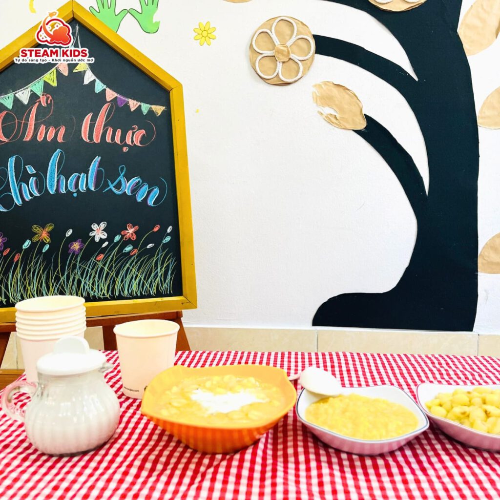 ẨM THỰC CHÈ SEN - STEAM 8 ẨM THỰC CHÈ SEN - STEAM 8 - Trường Mầm Non STEAM KIDS