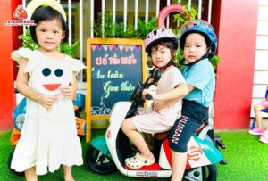 BÉ TÌM HIỂU CÁC KỸ NĂNG AN TOÀN KHI THAM GIA GIAO THÔNG - Trường Mầm Non STEAM KIDS