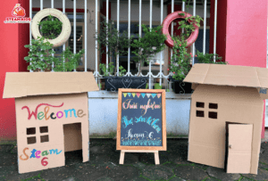 HOẠT ĐỘNG TRẢI NGHIỆM: “THỢ SƠN TÍ HON” - Trường Mầm Non STEAM KIDS