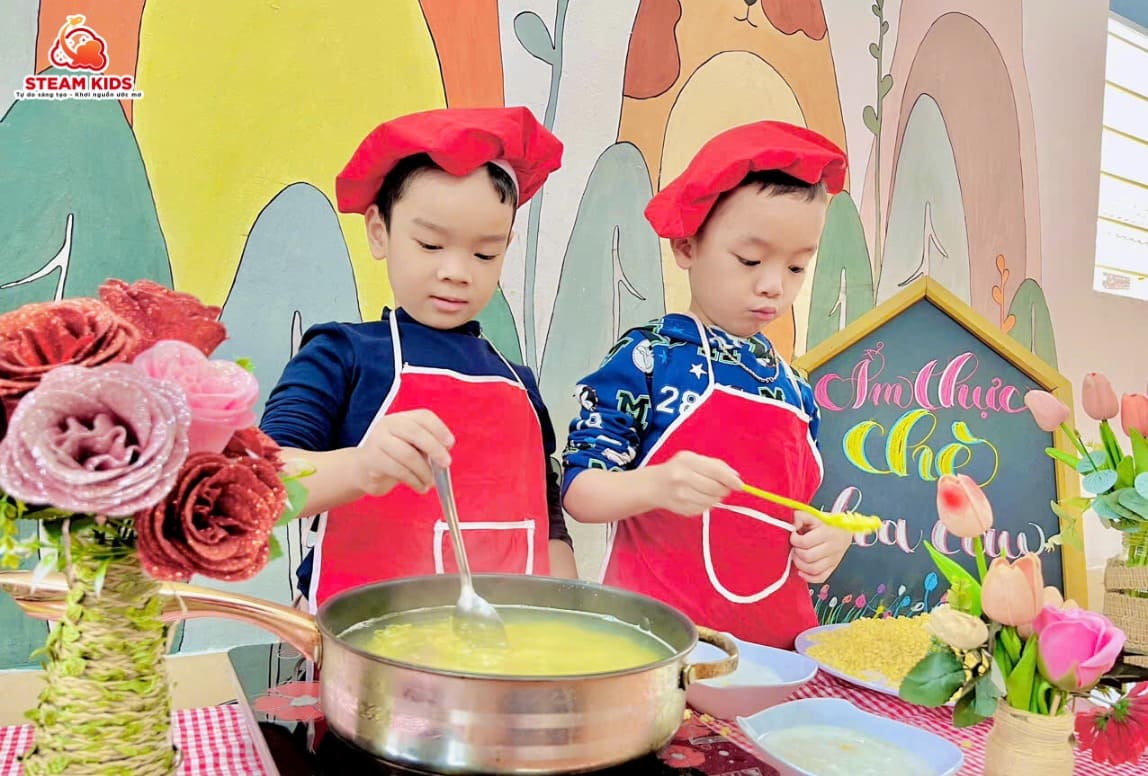 ẨM THỰC: CHÈ HOA CAU ẨM THỰC: CHÈ HOA CAU - Trường Mầm Non STEAM KIDS