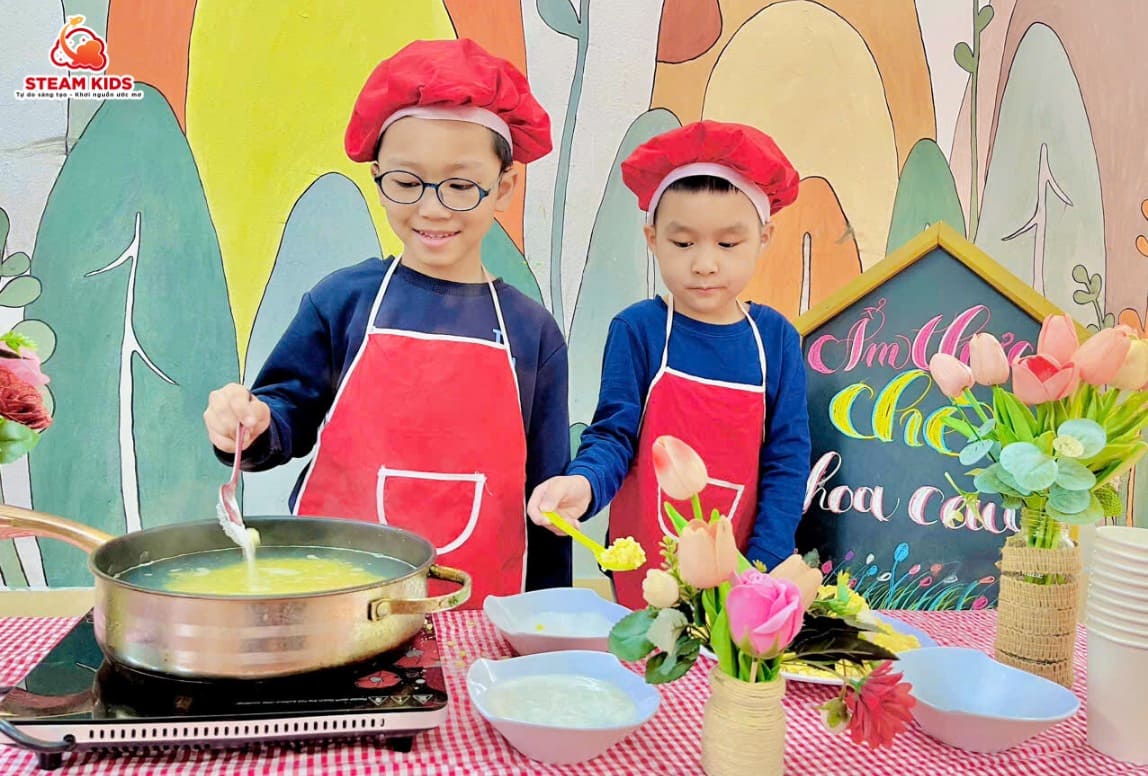 ẨM THỰC: CHÈ HOA CAU ẨM THỰC: CHÈ HOA CAU - Trường Mầm Non STEAM KIDS