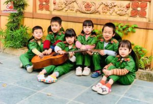 HOẠT ĐỘNG TRẢI NGHIỆM: “BÉ LÀM CHIẾN SĨ” - Trường Mầm Non STEAM KIDS