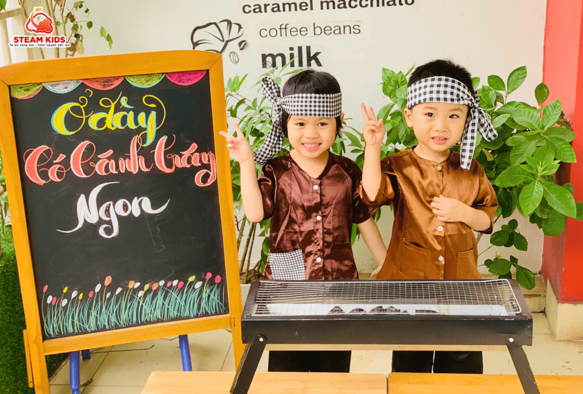 KHÁM PHÁ HƯƠNG VỊ ĐÀ LẠT “BÁNH TRÁNG NƯỚNG” KHÁM PHÁ HƯƠNG VỊ ĐÀ LẠT “BÁNH TRÁNG NƯỚNG” - Trường Mầm Non STEAM KIDS