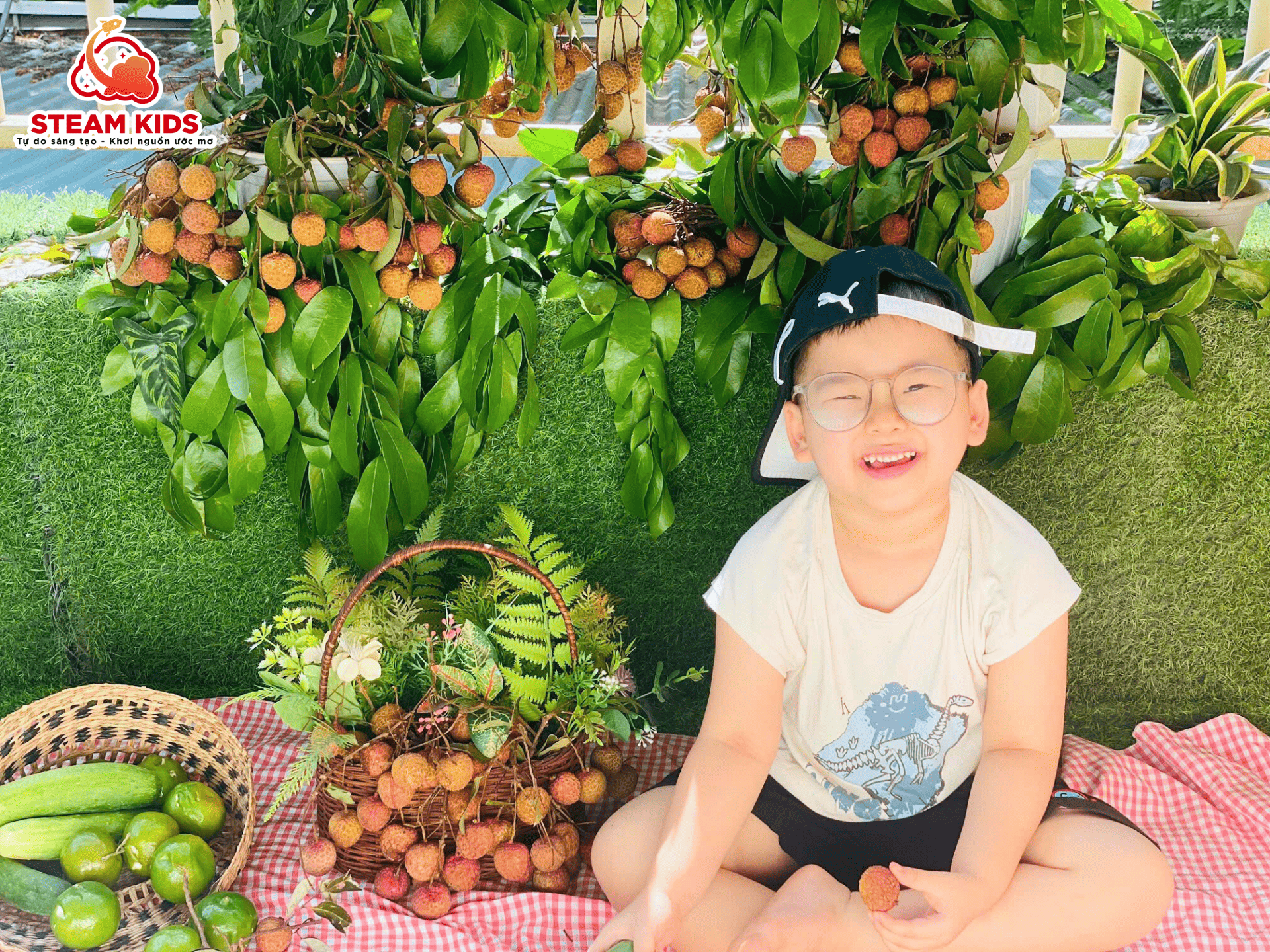 “MÙA HẠ VẢI SANG” – CHÀO HÈ RỘN RÀNG CÙNG CÁC BẠN NHỎ STEAMKIDS - Trường Mầm Non STEAM KIDS