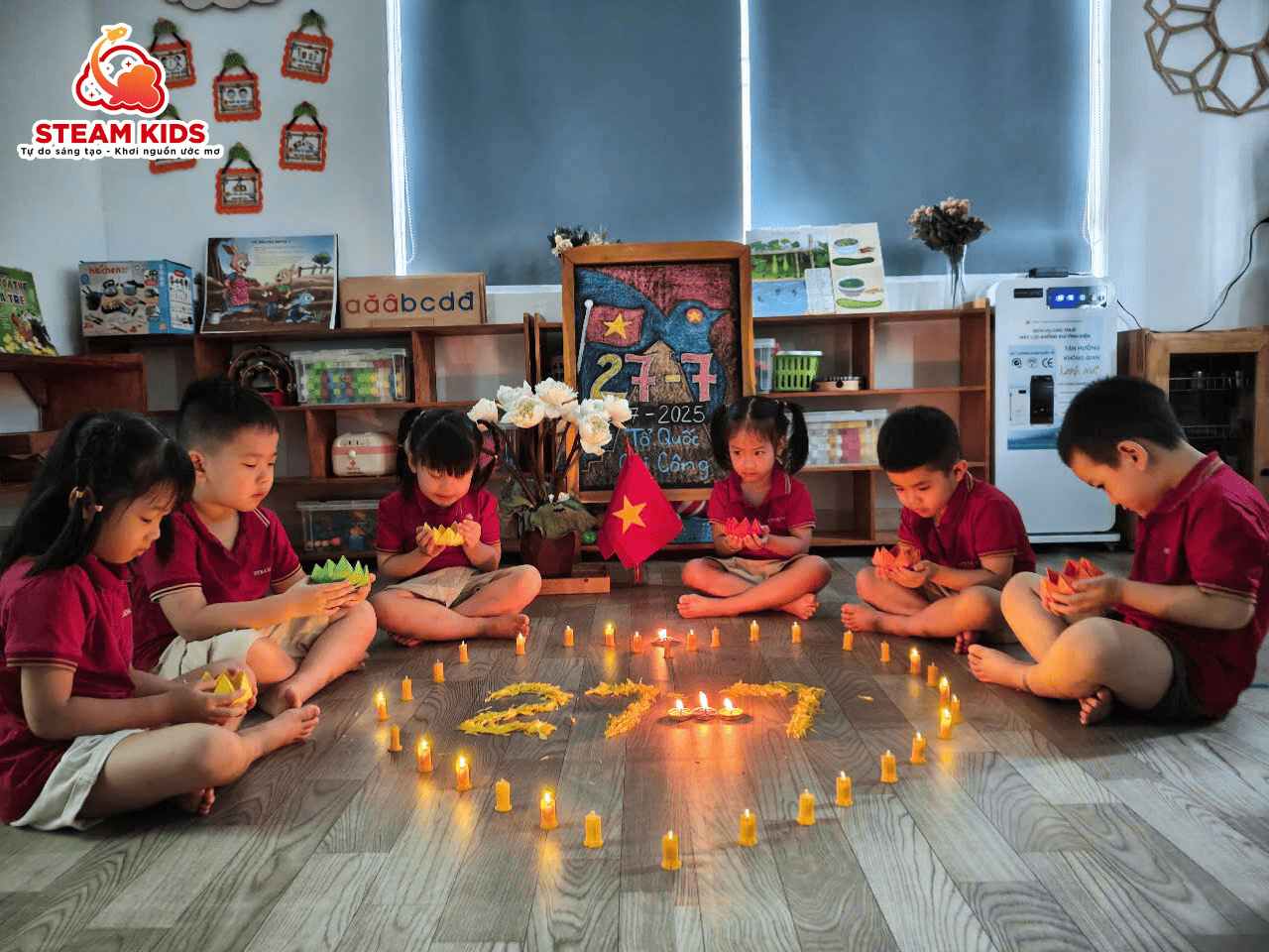 TỔ QUỐC GHI CÔNG – NGHĨA TÌNH KHẮC GHI TỔ QUỐC GHI CÔNG – NGHĨA TÌNH KHẮC GHI - Trường Mầm Non STEAM KIDS