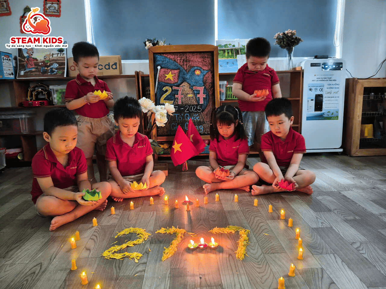 TỔ QUỐC GHI CÔNG – NGHĨA TÌNH KHẮC GHI TỔ QUỐC GHI CÔNG – NGHĨA TÌNH KHẮC GHI - Trường Mầm Non STEAM KIDS