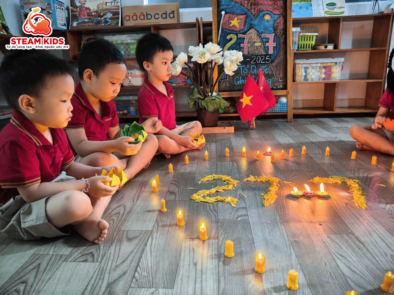 TỔ QUỐC GHI CÔNG – NGHĨA TÌNH KHẮC GHI TỔ QUỐC GHI CÔNG – NGHĨA TÌNH KHẮC GHI - Trường Mầm Non STEAM KIDS