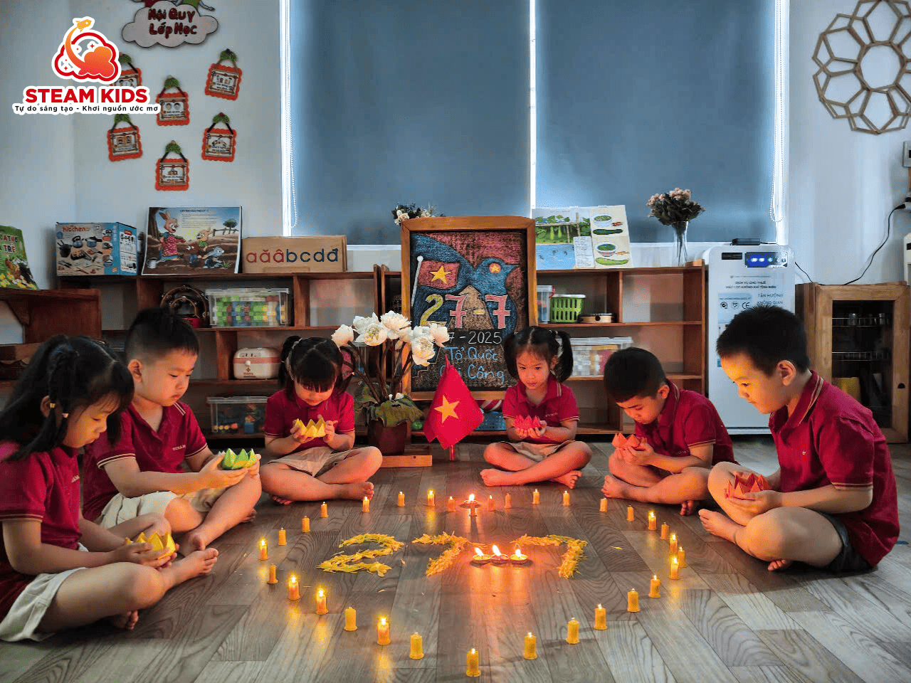 TỔ QUỐC GHI CÔNG – NGHĨA TÌNH KHẮC GHI TỔ QUỐC GHI CÔNG – NGHĨA TÌNH KHẮC GHI - Trường Mầm Non STEAM KIDS