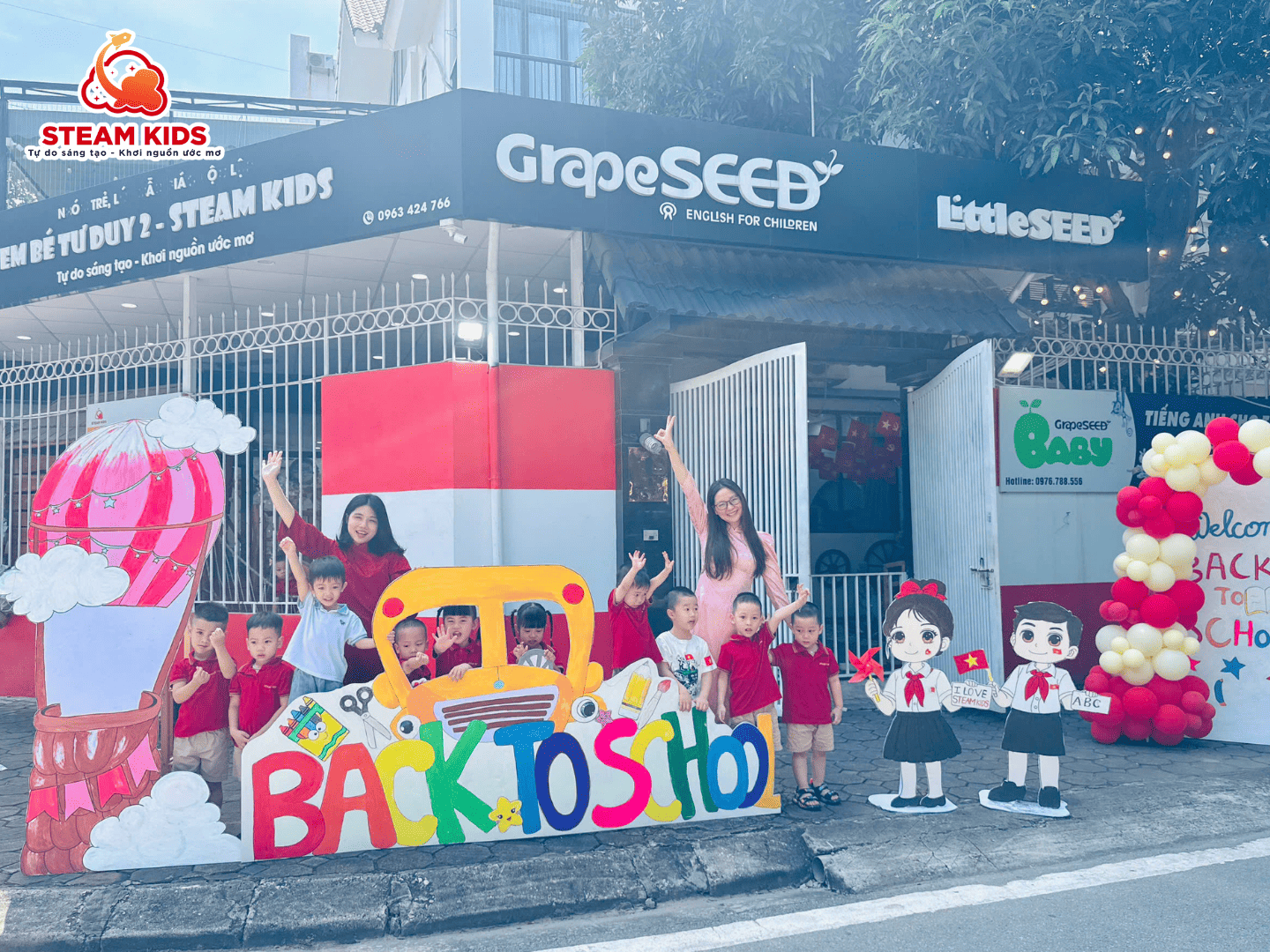 KHAI GIẢNG NĂM HỌC MỚI 2025 – 2026 KHAI GIẢNG NĂM HỌC MỚI 2025 – 2026 - Trường Mầm Non STEAM KIDS