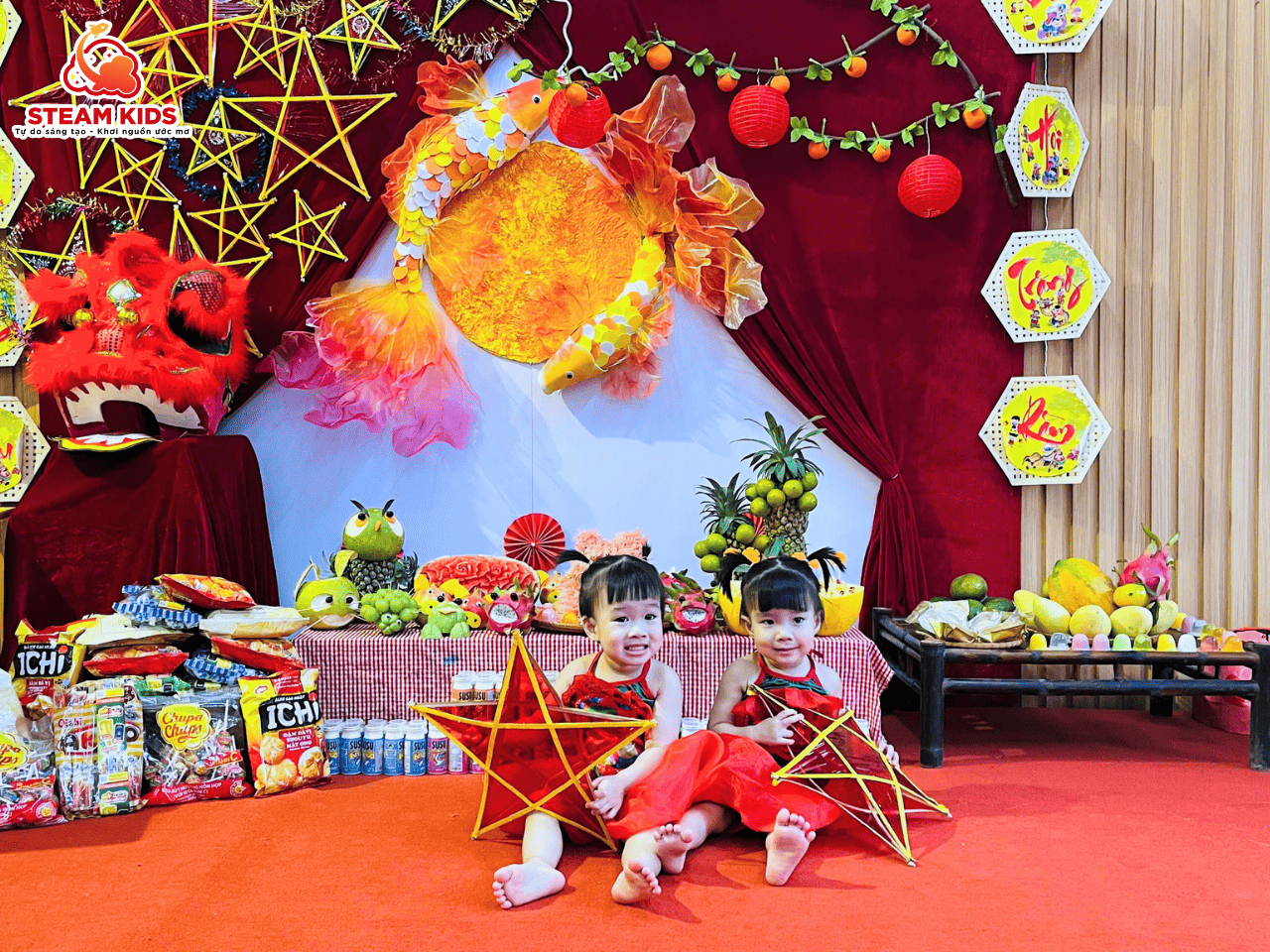 TRUNG THU RẠNG RỠ CỦA CÁC BÉ TRUNG THU RẠNG RỠ CỦA CÁC BÉ - Trường Mầm Non STEAM KIDS