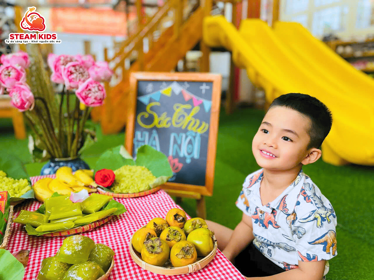SẮC THU HÀ NỘI – MỘT NGÀY THẬT ĐẶC BIỆT TẠI LỚP STEAM 2 SẮC THU HÀ NỘI – MỘT NGÀY THẬT ĐẶC BIỆT TẠI LỚP STEAM 2 - Trường Mầm Non STEAM KIDS