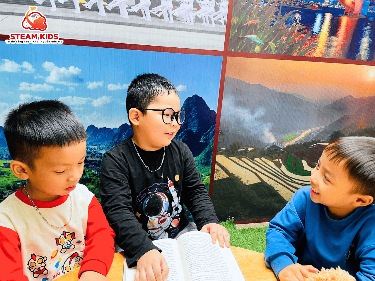 HOẠT ĐỘNG TRẢI NGHIỆM “TIỆM CÀ PHÊ MINI” CỦA CÁC BẠN NHỎ LỚP STEAM1 - Trường Mầm Non STEAM KIDS