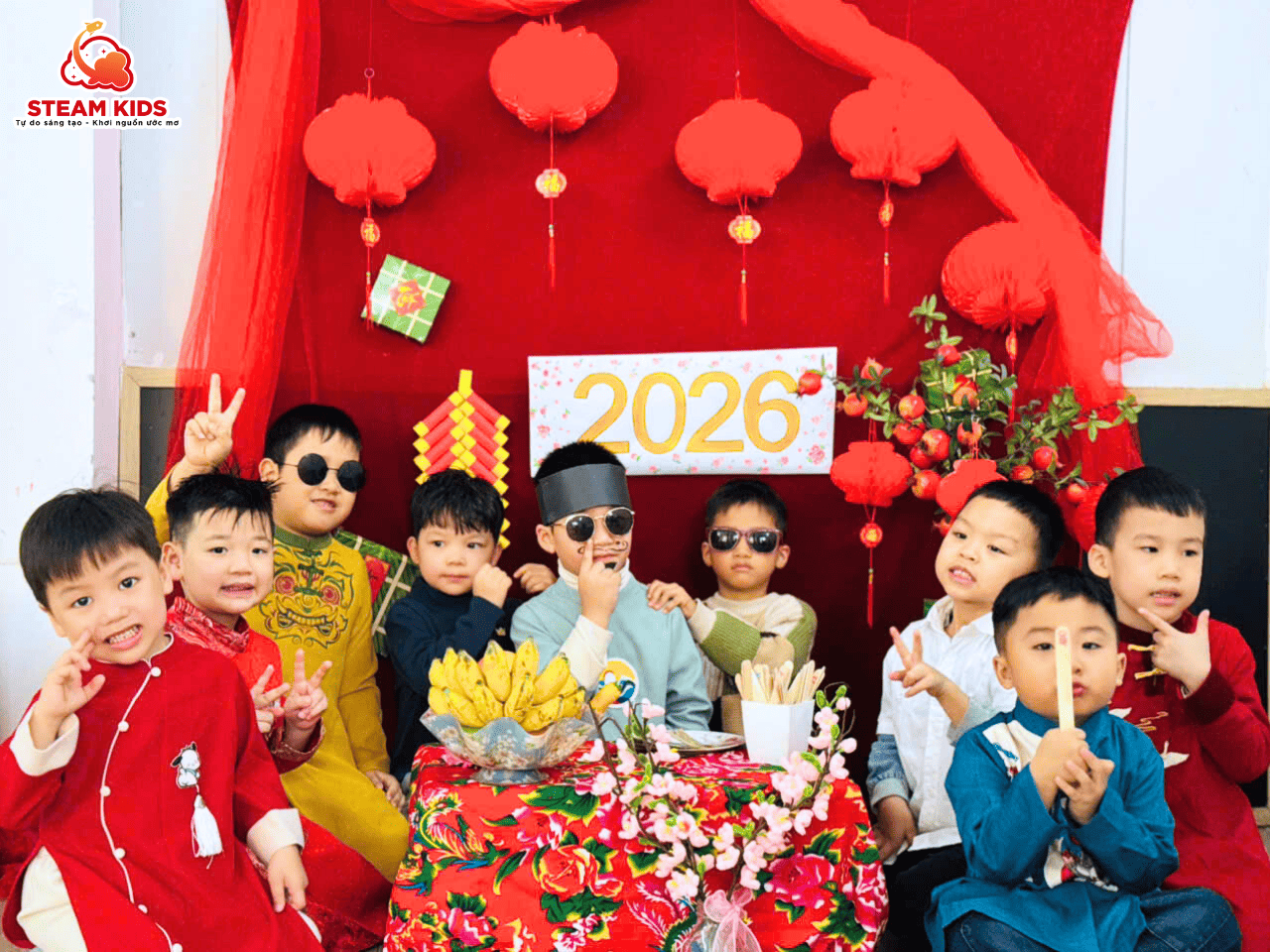 TRẢI NGHIỆM “XEM BÓI ĐẦU NĂM” CỦA LỚP STEAM 5 TRẢI NGHIỆM “XEM BÓI ĐẦU NĂM” CỦA LỚP STEAM 5 - Trường Mầm Non STEAM KIDS