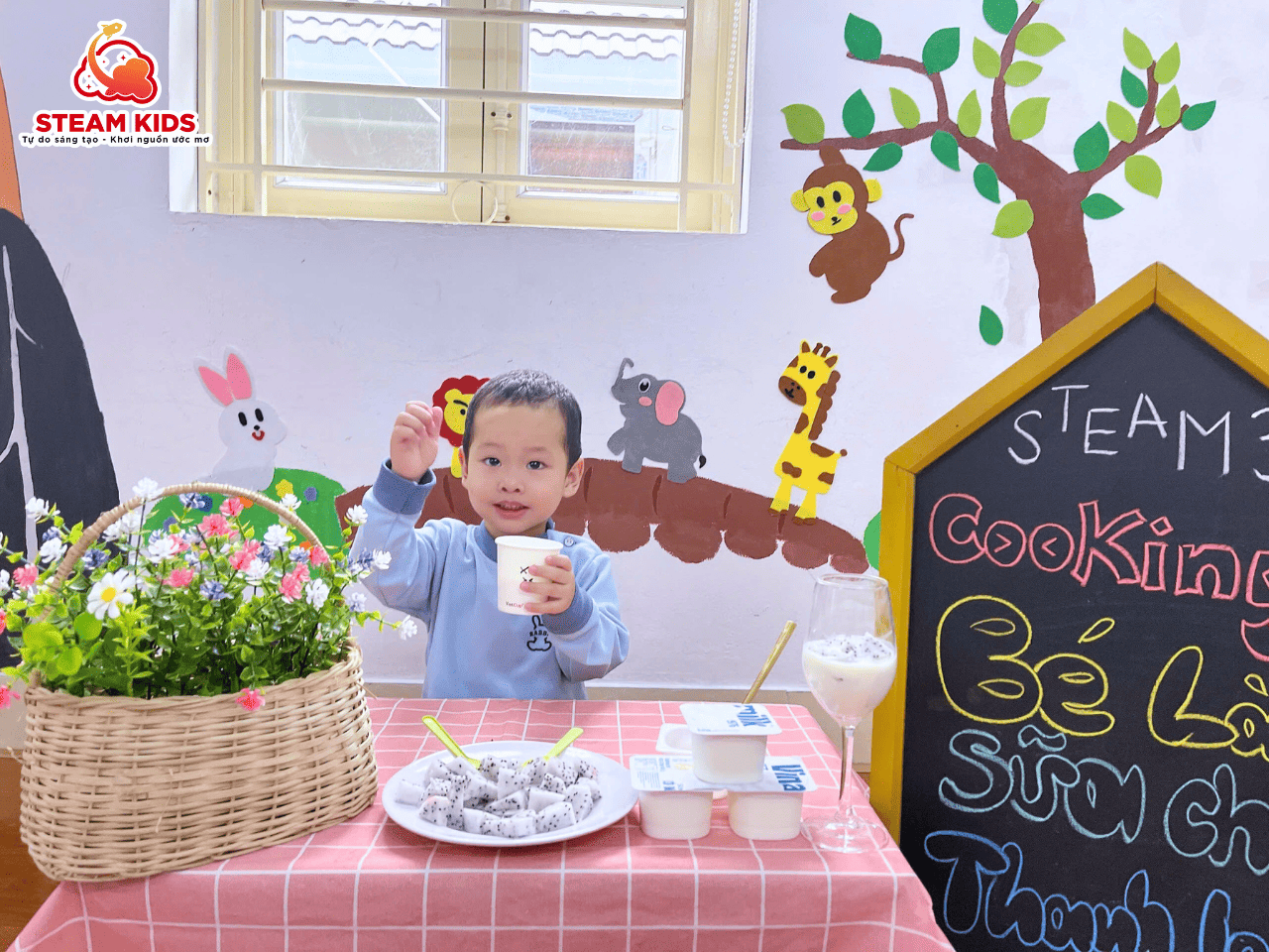 STEAM 3 HÔM NAY CÓ GÌ NGON? STEAM 3 HÔM NAY CÓ GÌ NGON? - Trường Mầm Non STEAM KIDS