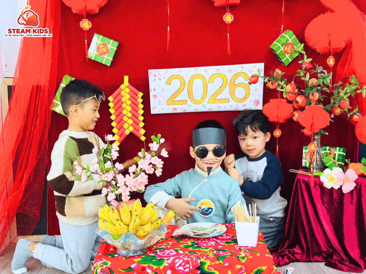 TRẢI NGHIỆM “XEM BÓI ĐẦU NĂM” CỦA LỚP STEAM 5 TRẢI NGHIỆM “XEM BÓI ĐẦU NĂM” CỦA LỚP STEAM 5 - Trường Mầm Non STEAM KIDS