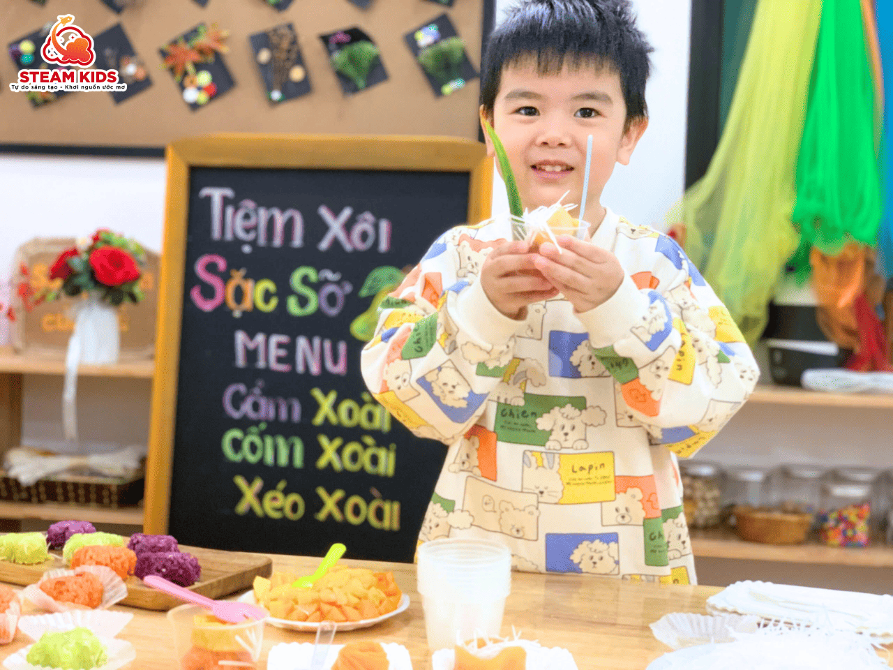 MỘT BUỔI SÁNG NGỌT NGÀO Ở STEAM 17 MỘT BUỔI SÁNG NGỌT NGÀO Ở STEAM 17 - Trường Mầm Non STEAM KIDS