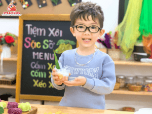 MỘT BUỔI SÁNG NGỌT NGÀO Ở STEAM 17 - Trường Mầm Non STEAM KIDS